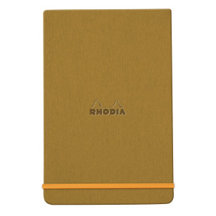 Rhodia Webnotepad - Small - Gold - Lined